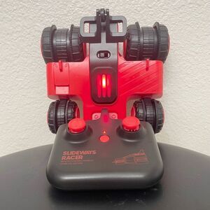 Sharper Image Sideways Racer RC Car Hover Drift 360° Stunt Toy Red